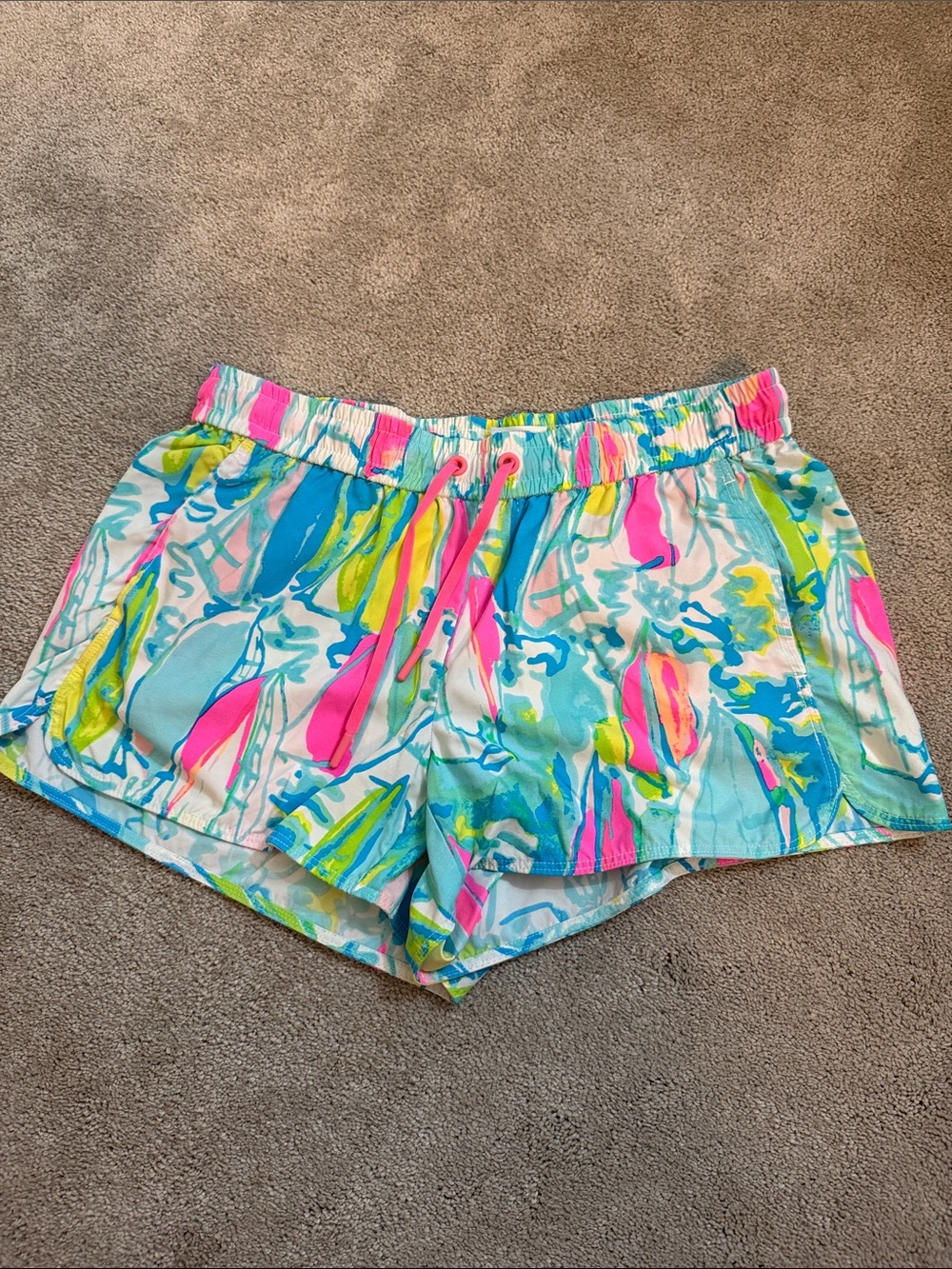 Lilly Pulitzer Beach and Bae Luxletic Run Around Shorts size XS